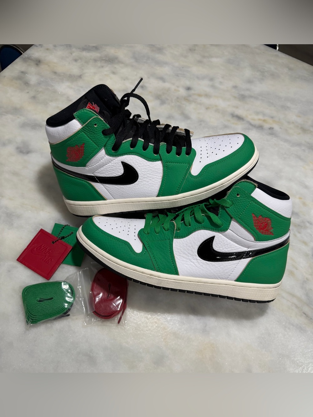 Jordan 1 Retro High Lucky Green (Womens) Size 12W